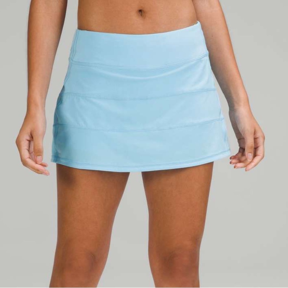 Lululemon Pace Rival Run Skirt | Blue Chill | Size 8 (Sold Out Color!)